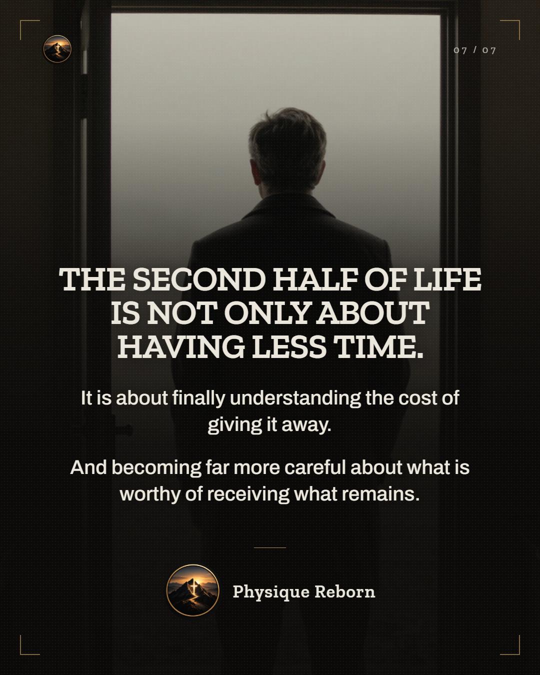 WHAT HAS YOUR LIFE BEEN SPENT ON? - slide 7