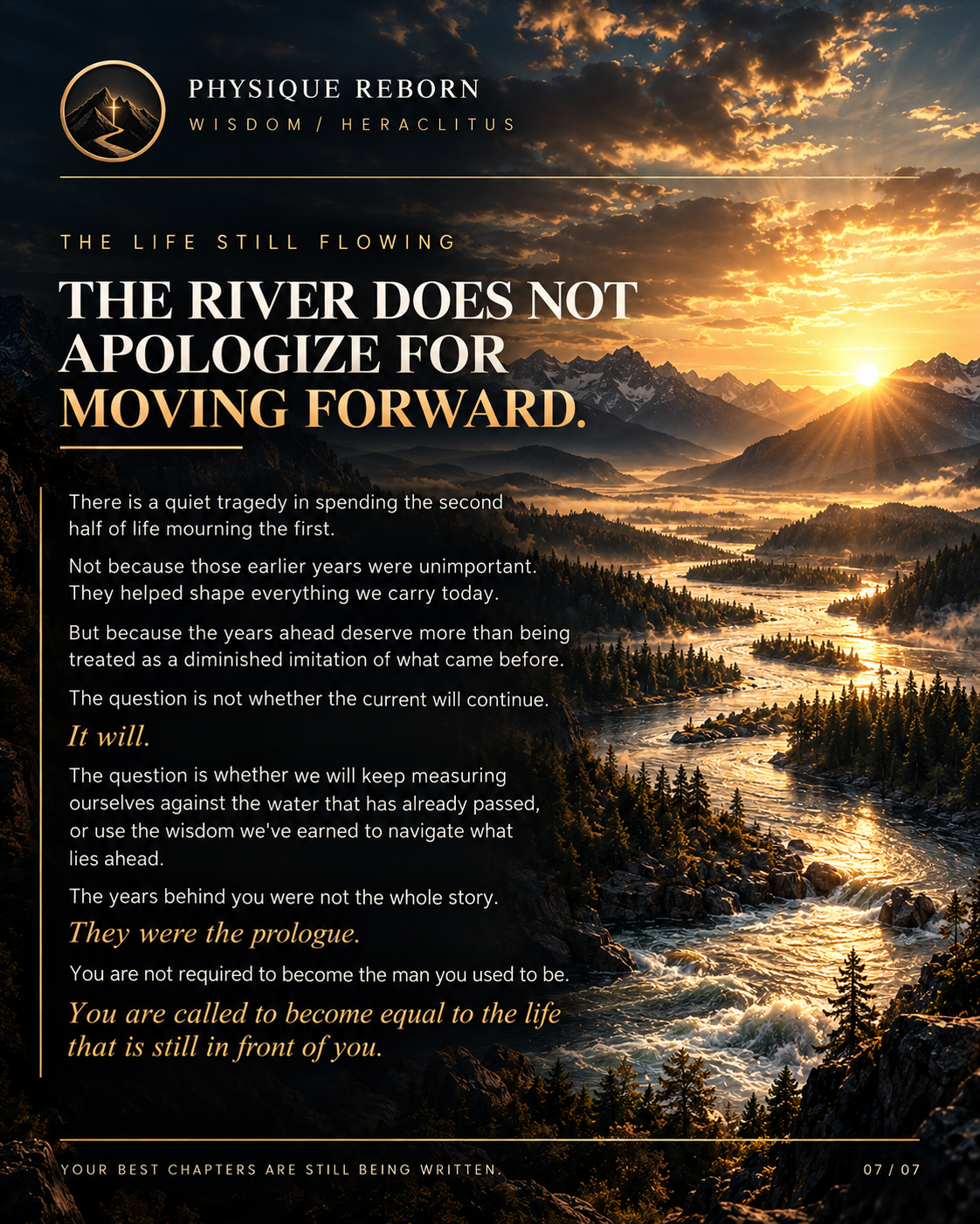 Heraclitus: You Cannot Step Into the Same River Twice - slide 7