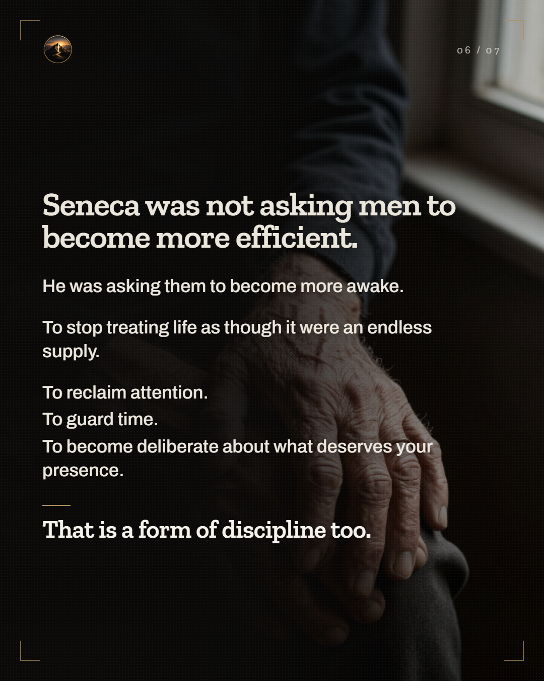 WHAT HAS YOUR LIFE BEEN SPENT ON? - slide 6
